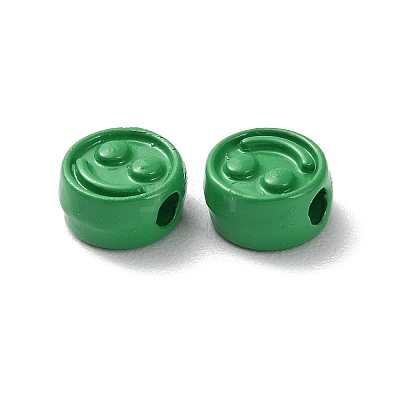 Spray Painted Alloy Beads PALLOY-M215-16H-1
