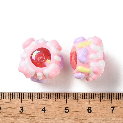 Opaque Acrylic Beads X1-ACRC-H001-01D-1