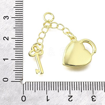 Brass Pendants KK-V007-22G-1