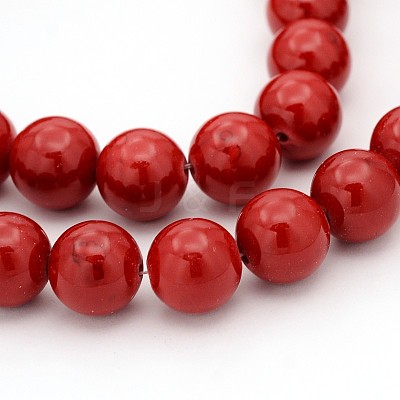 Natural MaShan Jade Beads Strands X-JBR3-12mm-1