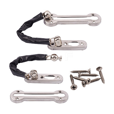 Stainless Steel Swing Bar Door Lock X1-SW-TAC0002-02E-1