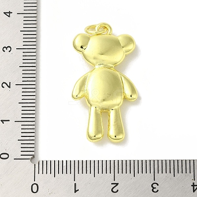 Brass Micro Pave Cubic Zirconia Pendants KK-Z042-16G-04-1