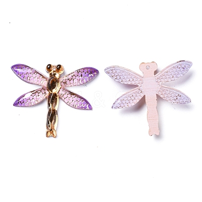 Transparent Resin Pendants RESI-WH0020-020I-1