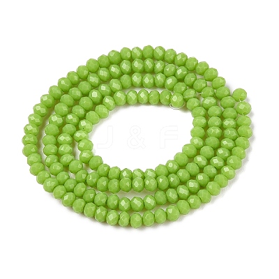 Opaque Solid Color Imitation Jade Glass Beads Strands LS-EGLA-A044-P1mm-D30-1