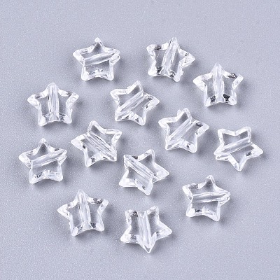 Transparent Acrylic Beads MACR-T036-12-1