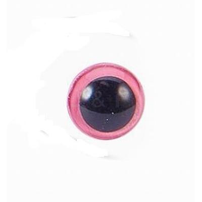 Craft Plastic Doll Eyes DIY-WH0015-10mm-A05-1