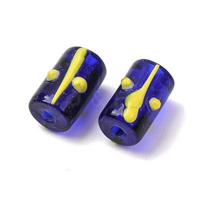 Handmade Bumpy Lampwork Beads LA-CBAEC7C-01B-1