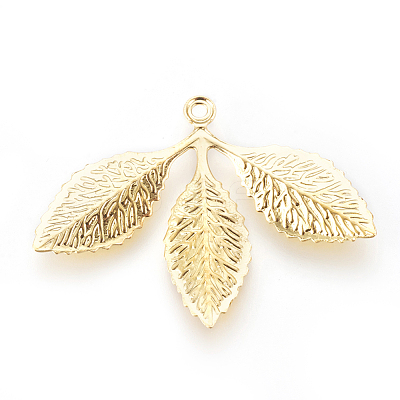 Rack Plating Brass Pendants KK-F752-09G-1