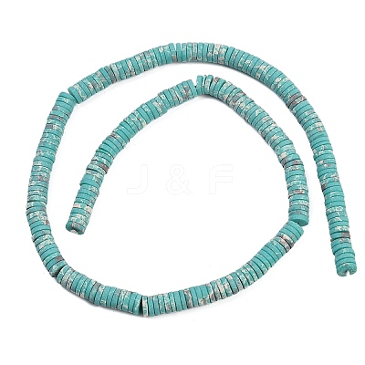 Dyed Synthetic Imperial Jasper Beads Strands G-A272-C06-06-1
