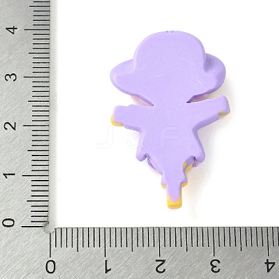Opaque Resin Cabochons RESI-D310-01F-1