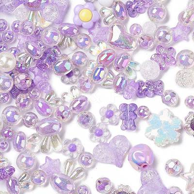 Acrylic Beads MACR-M040-01C-1