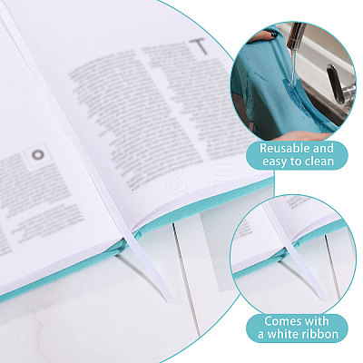 Polyester Book Cover OFST-WH0004-144L-1