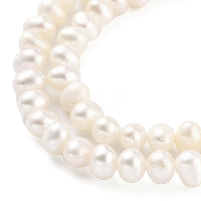 Natural Cultured Freshwater Pearl Beads Strands PEAR-C003-10D-1