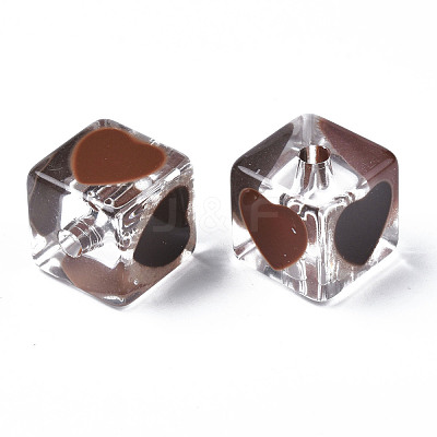 Transparent Acrylic Beads TACR-T004-10A-1