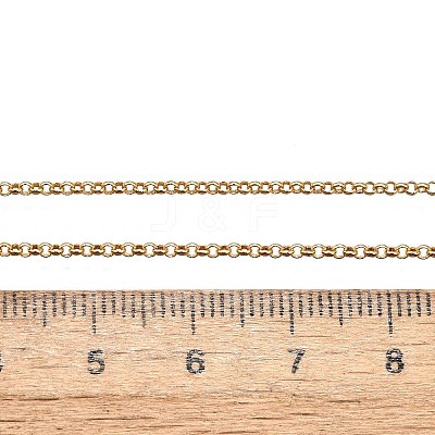 Brass Chain Necklaces MAK-L009-10G-1