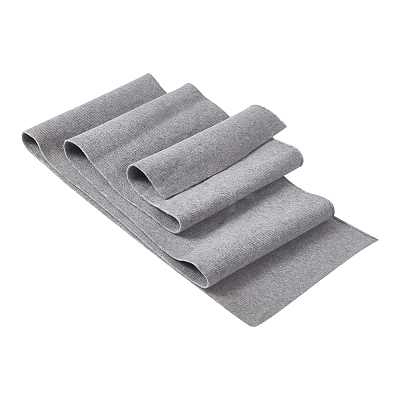 Polyester Stretch Kintted Rib Fabric FIND-WH0137-25D-1