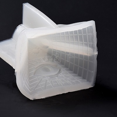 Pyramid Shape DIY Candle Silicone Molds DIY-C032-04-1