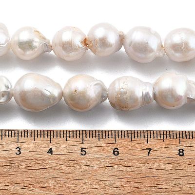 Natural Nucleated Pearl Beads Strands PEAR-B004-15B-02B-1