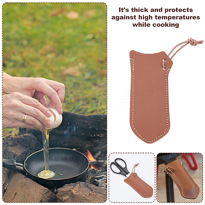 PU Leather Resistant Pot Holder Sleeve Set FIND-WH20019-28B-1