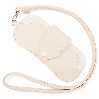 1Pc Imitation Leather Eyeglass Cases AJEW-CN0005-52B-1