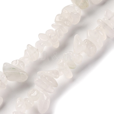 Natural White Jade Beads Strands G-F703-02A-1