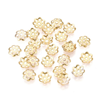 Iron Bead Caps X-IFIN-R197-G-1