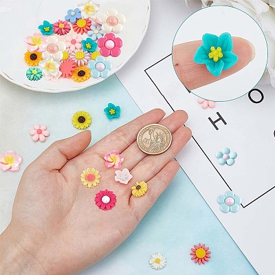 Resin Cabochons CRES-SC0001-45-1
