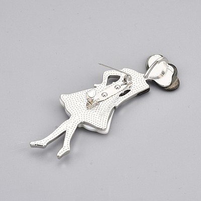 Shell Brooches/Pendants SHEL-S275-42F-1