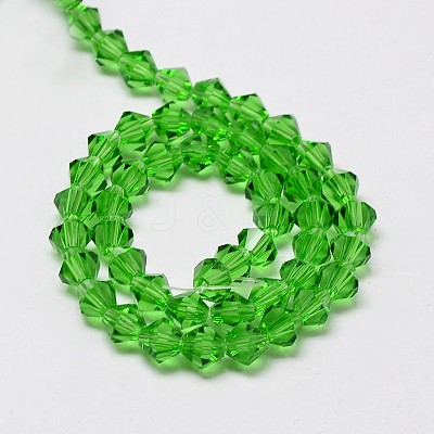 Transparent Glass Beads Strands EGLA-A039-T6mm-D03-1