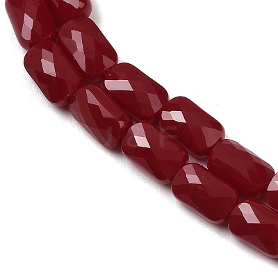 Opaque Glass Beads Strands GLAA-Z018-D24-1