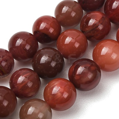 Natural Andesine Feldspar Beads Strands GG-CBA0251-A02-9mm-1