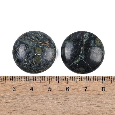 Natural Kambaba Jasper Cabochons G-H1596-FR-25mm-06-1