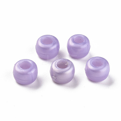 Plastic Pearlized Beads KY-R019-01C-1