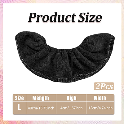 Velvet Ice Skate Guards AJEW-WH20022-85C-01-1
