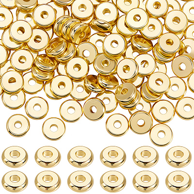 Brass Beads KK-BBC0021-17E-1