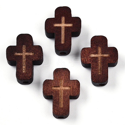 80Pcs Natural Wood Beads WOOD-SC0002-16A-1