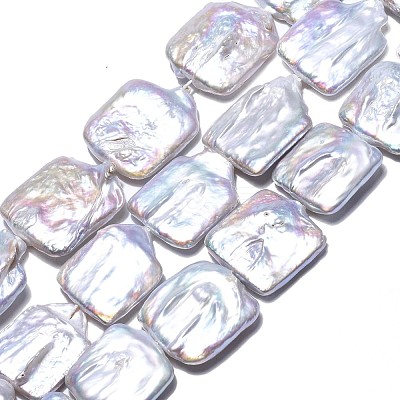 Natural Keshi Pearl Beads Strands PEAR-S020-K07-1