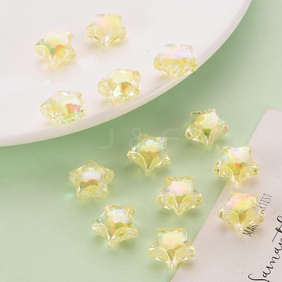Transparent Acrylic Beads TACR-S152-02D-SS2105-1