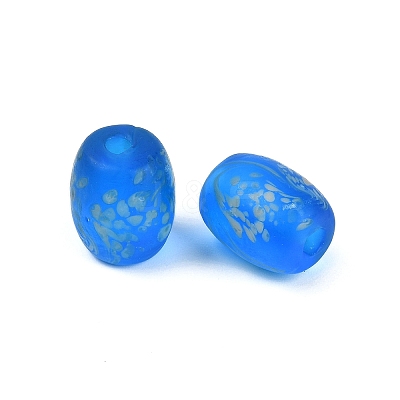 Opaque Handmade Lampwork Beads BLOW-D006-02-1