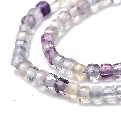 Natural Fluorite Beads Strands G-H266-21-1