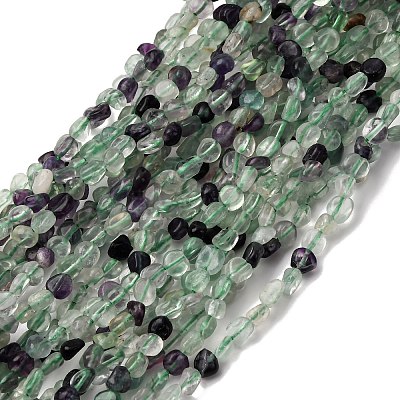 Natural Colorful Fluorite Beads Strands G-I389-A21-1
