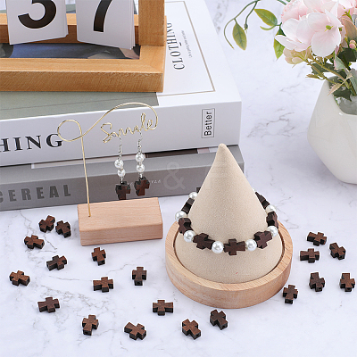 150Pcs Natural Wooden Beads WOOD-SC0001-47-1