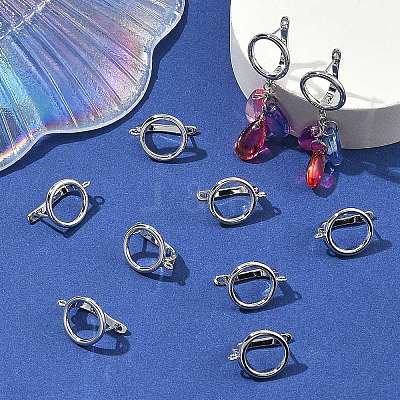 SHEGRACE Brass Hoop Earring Findings XGRQ79244-942P-1