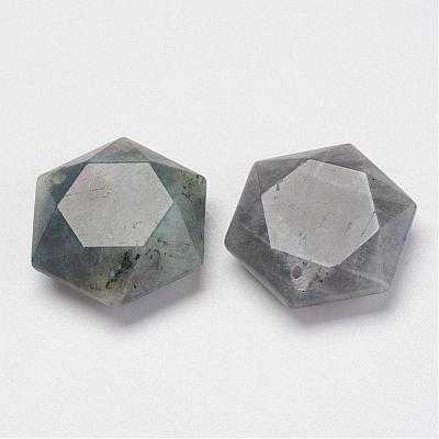 Natural Labradorite Pendants G-P264-01-1