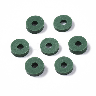 Handmade Polymer Clay Beads CLAY-R067-4.0mm-B46-1