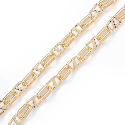 Alloy Oval Link Chains LCHA-N01-10-1