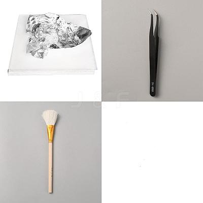600 Sheets Square Copper Foil Leaf Sheets TOOL-GO0001-24-1