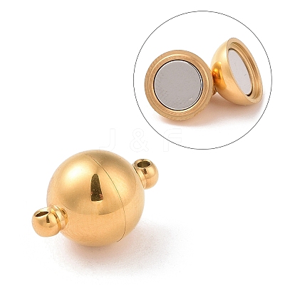 304 Stainless Steel Magnetic Clasps X-STAS-E049-12A-1