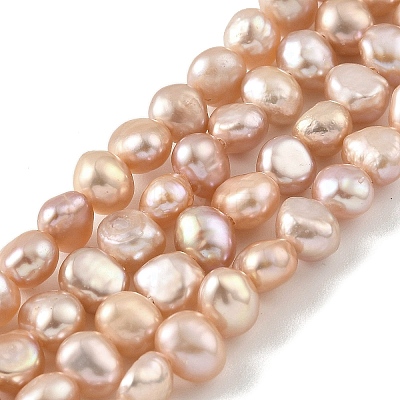 Natural Cultured Freshwater Pearl Beads Strands PEAR-A006-03F-X-1