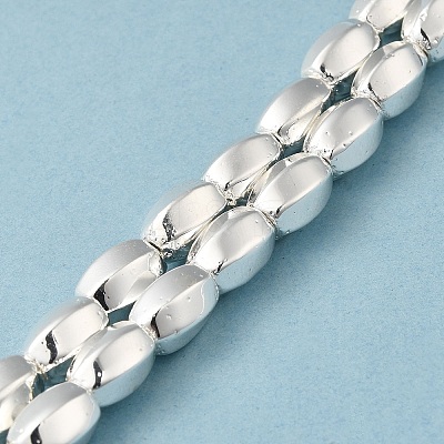 Electroplated Synthetic Magnetic Hematite Beads Strands G-Q1009-G02-01S-1